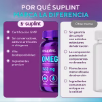 Omega 3 EPA & DHA, 60 cápsulas de 1450 mg – omega