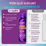 Vinagre De Manzana, 90 cápsulas de 500 mg – vinagre de manzana