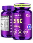 Zinc, 90 cápsulas de 500 mg – zinc