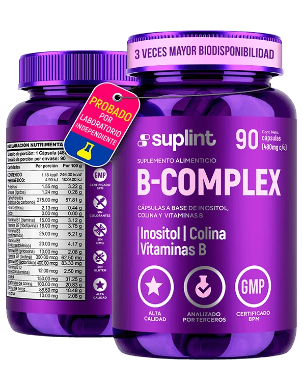 Vitaminas del Complejo B, 90 cápsulas - b complex