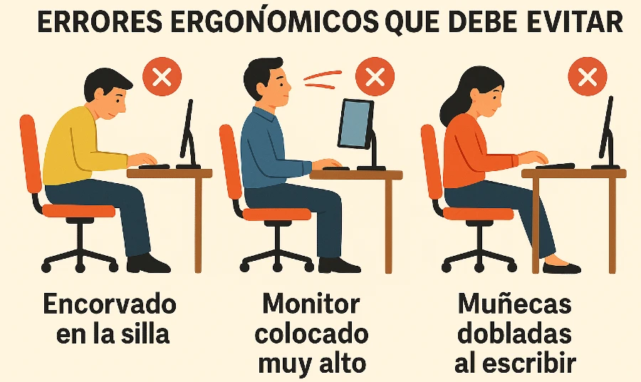 ¿Consejos para prevenir el dolor de espalda en el lugar de trabajo? - office ergonomics mistakes es ¿Consejos para prevenir el dolor de espalda en el lugar de trabajo? - office ergonomics mistakes es