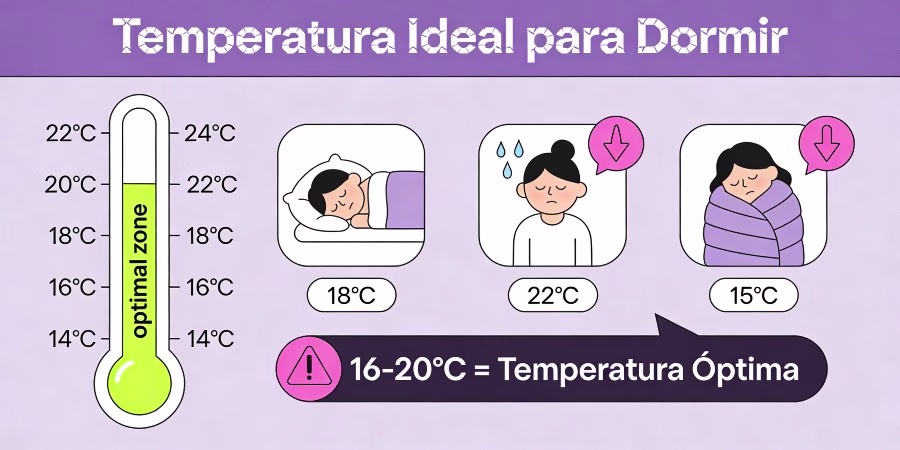 10 Ayudas para Dormir: Los Mejores Suplementos y Hierbas - mx temperatura ideal dormir